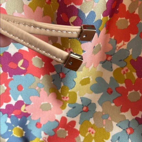 Coach 2014 Peyton Floral Drawstring Bucket Bag & Wallet in Discontinued Pattern - Picture 3 of 16